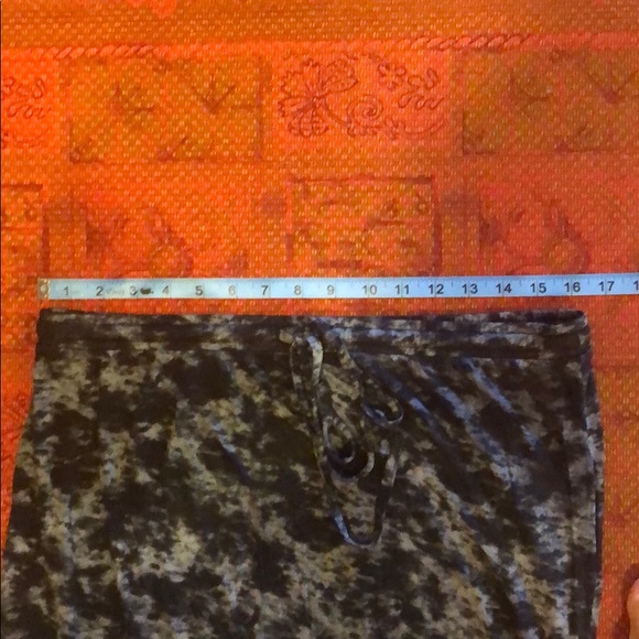 DKNYC tie dye camo style hi low skirt - Picture 8 of 8